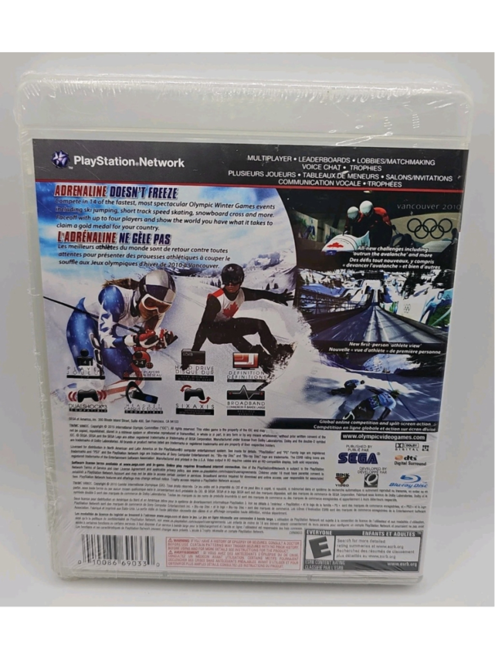 Vancouver 2010 Olympic Winter Games (Sony PlayStation 3, 2010) New Sealed PS3 - Picture 2 of 6